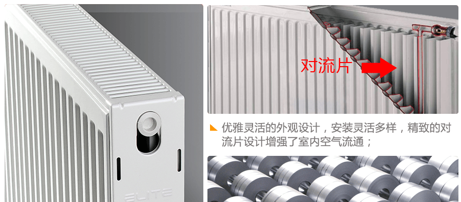 艾黎特鋼制板式散熱器